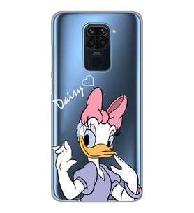 Xiaomi Redmi Note 9 Uyumlu Ördek Desenli Şeffaf Telefon Kılıfı