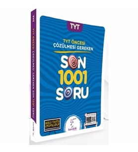 Karekök Yayınları Tyt Öncesi Çözülmesi Gereken Son 1001 Soru