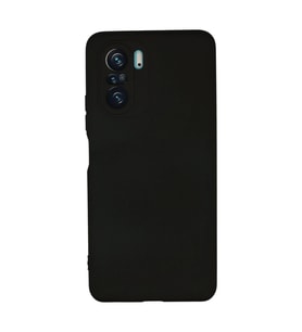 Xiaomi Poco F3 Kılıf Nano İçi Kadife Silikon - Siyah