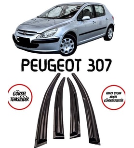 Balp Peugeot 307 Cam Rüzgarlığı 4lü