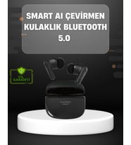 Yapay Zeka Destekli Bluetooth Kulaklık Anlık Çeviri ve Gürültü Engelleme