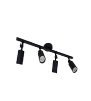 MYLİGHTS  METAL HAREKLİ LED SPOT AVİZE APLİK ARMATÜR GÜNIŞIĞI LED AMPUL DAHİLDİR (Siyah)
