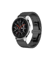 Samsung Galaxy Watch 46mm Uyumlu 22mm Kordon Metal Seramik Şık KRD-16 Kayış