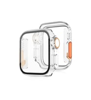 Apple Watch 44mm Watch 49mm Kasa Dönüştürücü Ve Ekran Koruyucu - Şeffaf