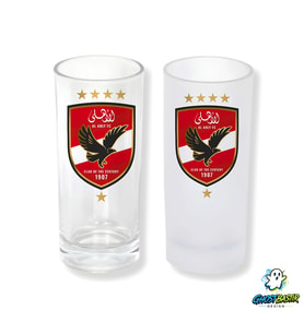 Al Ahly F.C. Buzlu / Buzsuz Seçenekli Rakı Bardağı – 1 Adet Şık Sunum Bardağı 0268