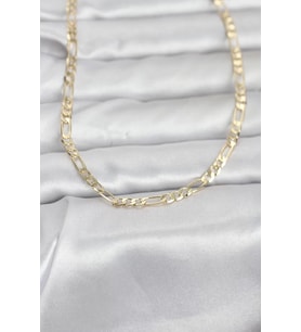 CM 14K Gold Renk Kuşgözü Zincir Model 60 cm Kadın Kolye - TJ-BKO10962