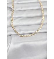 CM 14K Gold Renk Kuşgözü Zincir Model 60 cm Kadın Kolye - TJ-BKO10962