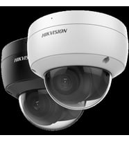 HIKVISION DS-2CD2143G2-IU 4Mpix, 2,8mm Lens, H265+ 30Mt Gece Görüşü, SD Kart, Dahili Mikrofon, IK10, PoE, Dome IP Kamera
