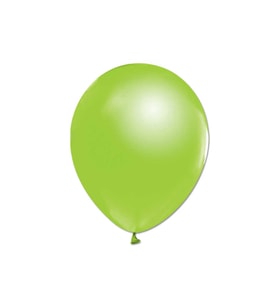 Metalik  Balon 12 İnç Baskısız (100 Adet)  Yeşil