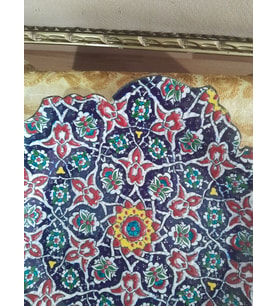 Çini İşleme Duvar tabağı