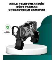 Mobil FPS Oyunlar İçin Dört Parmak Uyumlu Gamepad
