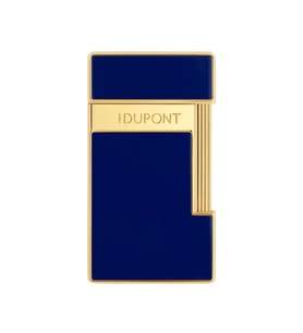 S.T. Dupont Lacquered Slimmy Mavi Puro Çakmağı 28225 - TR8441