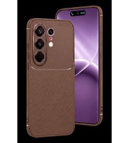 Camon 50 Pro 5G Auto Focus Karbon Kapak - Kahverengi