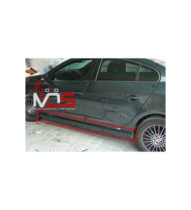 RENAULT FLUENCE Uyumlu CUSTOM MARŞPYİEL SAĞ SOL TAKIM FİBERGLASS BOYASIZ