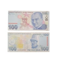 Geçersiz Şaka Düğün Parası Sahte Para 100 Adet Oyun Parası Türk Lirası 100 TL