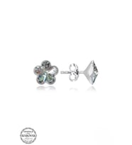 SWAROVSKİ TAŞLI  CRYSTAL YILDIZ 925 AYAR GÜMÜŞ KÜPE
