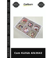Özel Üretim Ev Ofis Aksesuar Modern Şık Cam Küllük Alk3642