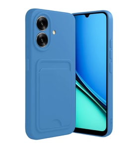 Northcity Realme Note 60 Kelvin Kartvizitli Silikon - Açık Mavi
