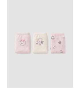 LCW Kids Pembe Hello Kitty Baskılı Kız Çocuk Külot 3'lü