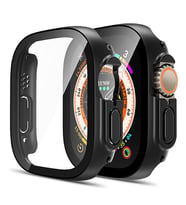 Microsonic Apple Watch Ultra Kılıf Matte Premium WatchBand Siyah