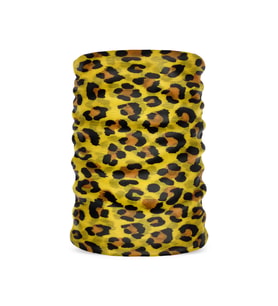BHANDANA Turuncu Leopar Boru Bandana