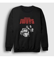 Presmono Unisex Siyah Iwbys Band Maneskin Sweatshirt 359751tt