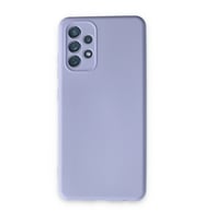 Samsung Galaxy A13 4g Kılıf Nano İçi Kadife Silikon - Lila