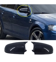 Audi A3 8P Batman Yarasa Ayna Kapağı Piona Black ABS 2003-2007