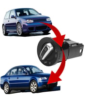 VOLKSWAGEN GOLF 4 - PASSAT B5 B5.5 FAR AÇMA ANAHTARI 1997--2005