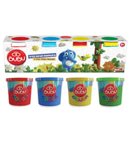 Bubu Oyun Hamuru 4 Renk 500 gr 