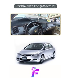 HONDA CIVIC FD6 (2005-2011) Uyumlu Torpido Örtüsü Yansıma Önleyici Hızlı Montaj Koruma F68