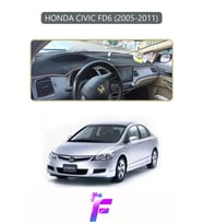 HONDA CIVIC FD6 (2005-2011) Uyumlu Torpido Örtüsü Yansıma Önleyici Hızlı Montaj Koruma F68