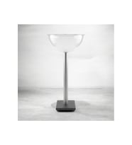Yuvarlak Pleksi Oje ve Takı Standı, Fonksiyonel Organizer, 100 cm