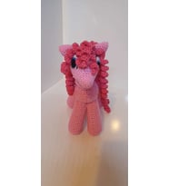 My Little Pony Pinkie Pie Amigurumi Organik Oyuncak