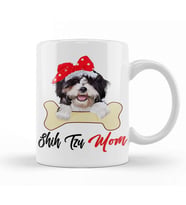Womens Shih Tzu Mom Dog Owner Mothers Day Gift 01 Kupa Bardak Porselen
