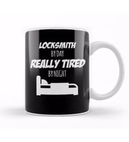 Locksmith Job Fun Gift for every Locksmith Funny Slogan Hobby Work Worker Kupa Bardak Porselen