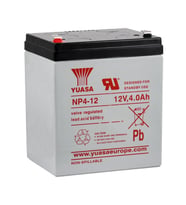 Yuasa NP4-12 - 12V 4 Ah Bakımsız Kuru Akü