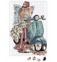 Vespa Travel Puzzle 240 Parça Yapboz