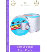#ÇamurBandı Esnek Bitüm Esaslı Sızdırmazlık Su Yalıtım Bandı Çatı Tamir Kaplama Çamur Bandı 2m 10cm