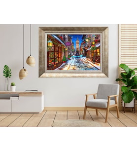 Gümüş Çerçeveli Tablo nb1523