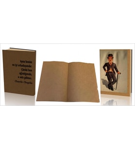 Hobi defteri / Kraft kağıt anı defteri / Nostaljik Defter