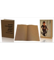 Hobi defteri / Kraft kağıt anı defteri / Nostaljik Defter
