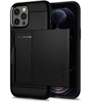 Spigen Apple iPhone 12 / iPhone 12 Pro Kılıf Slim Armor CS Black - ACS01707