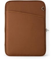 13" - 14'' - 15'' İnç Uyumlu Kahverengi Notebook Laptop Çantası Omuz Askılı Su Geçirmez Kumaş