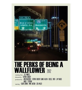 The Perks Of Being A Wallflower Alternatif (1) Tablo Ahşap Poster Dekoratif