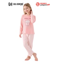 Roly Poly Premium Garson Kız Çocuk Pop Corn Cınema Time Uzun Kollu Kadife Pijama Takım