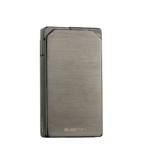 Quantoro Çift Torch Pürmüz Delicili Gunmetal Metal Puro Çakmağı