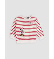 LCW Kids Kırmızı Minnie Mouse Baskılı Sweatshirt