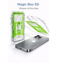 iPhone 14 Pro Max Epro 5D Şeffaf Ekran Koruyucu Cam – Full Kaplama