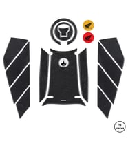 Grippatch - Honda Africa Twin 2016-2019 ile Uyumlu Kaydırmaz 6D Karbon 15 Parça Tank Pad Seti GC52